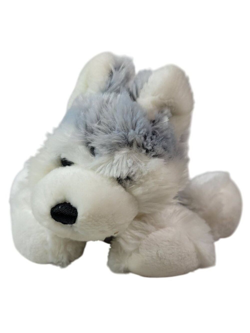 Webkinz Husky Dog Plush Toy White Gray Stuffed Animal Puppy Ganz No Codes HM120